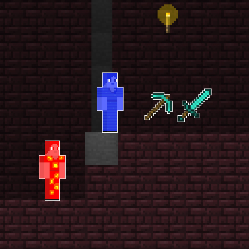 Fire Steve and Water Alex,Fire Steve and Water Alex